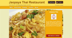 Desktop Screenshot of jaopayathai.com